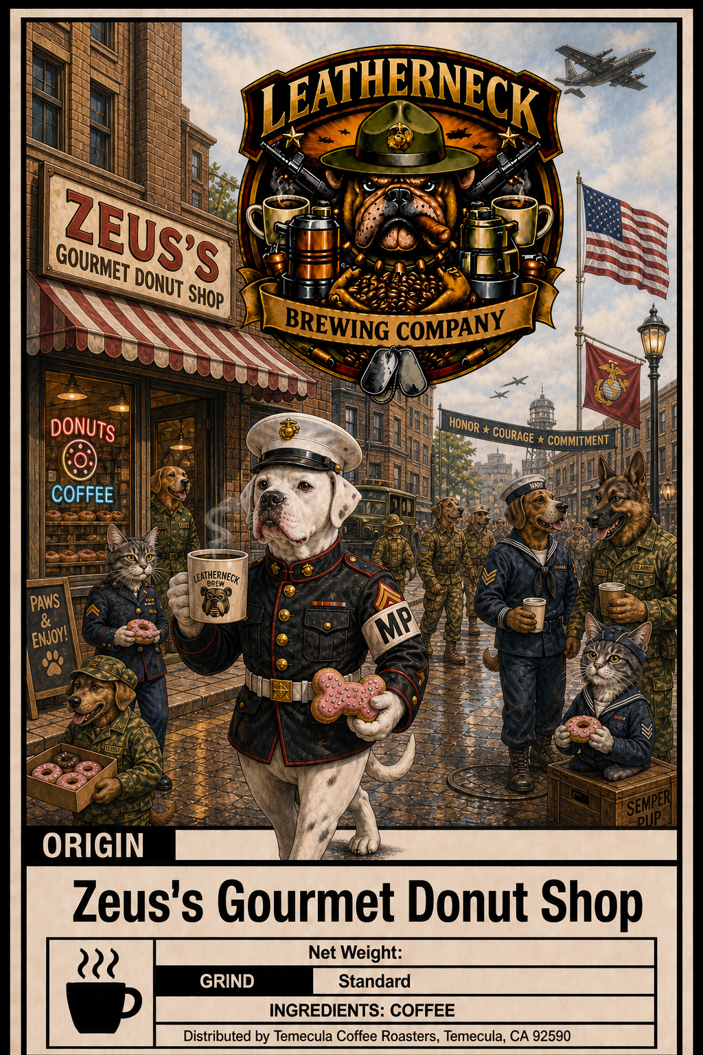 Zeus's Gourmet Donut Shop