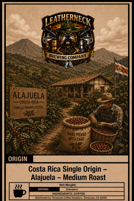 Costa Rica Single Origin – Alajuela – Medium Roast